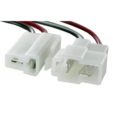 Разъем герметичный с проводом 0.5 мм² на 2 контакта, комплект (M + F)